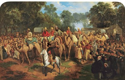 Memorandum of the Start of the Exploring Expedition by Nicholas Chevalier